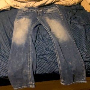 Brand new affliction jeans never been worn length is 32